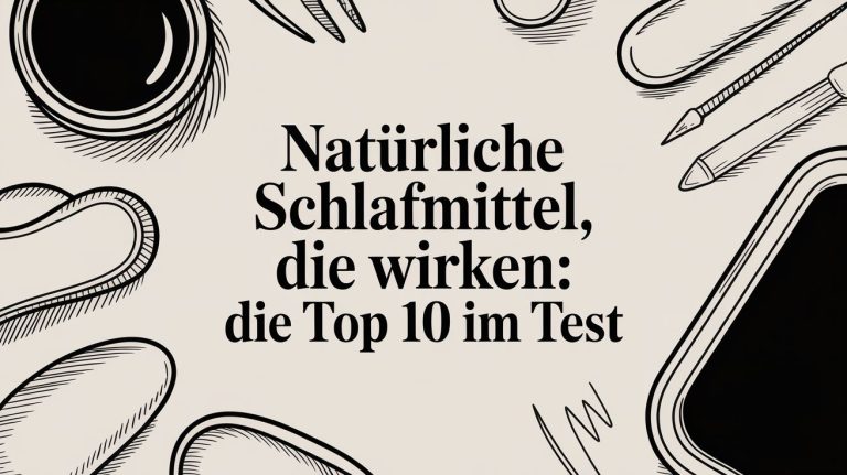Natürliche Schlafmittel, die wirken: Die Top 10 im Test